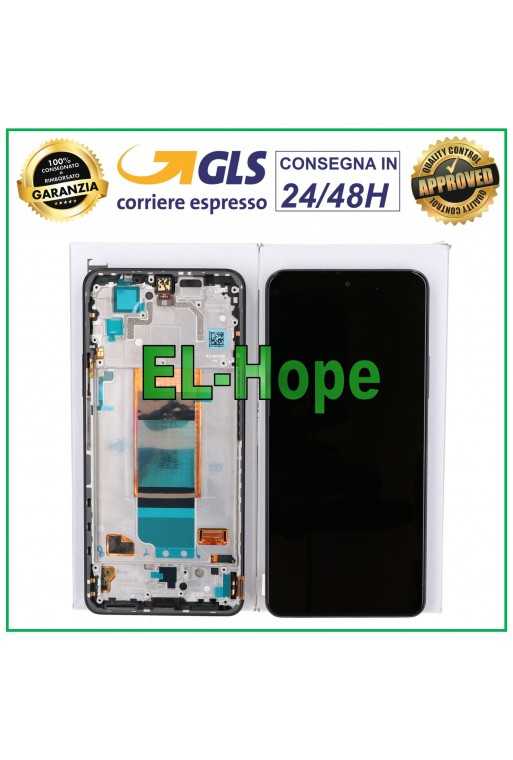 DISPLAY LCD ORIGINALE 100% SERVICE + FRAME XIAOMI POCO F4 2022 TOUCH SCREEN NERO DISPLAY LCD ORIGINALE 100% SERVICE + FRAME XIAOMI POCO F4 2022 TOUCH SCREEN NERO