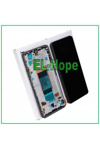 DISPLAY LCD ORIGINALE 100% SERVICE + FRAME XIAOMI POCO F4 2022 TOUCH SCREEN NERO