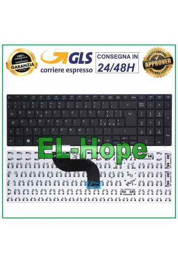 TASTIERA ITALIANA PER NOTEBOOK ACER ASPIRE 7745 7750 8935 8940 8942 PEW7 NERA