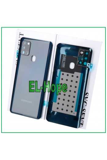 COPRI BATTERIA ORIGINALE SAMSUNG GALAXY A21S SM-A217 COPERCHIO POSTERIORE NERO