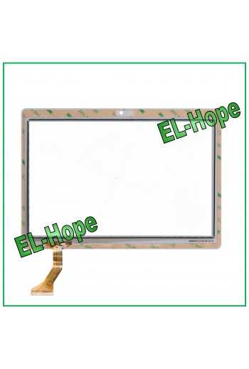 TOUCH SCREEN VETRO BRAND VARI FLAT CODE ZY-1002A 10.1'' BIADESIVO BIANCO 