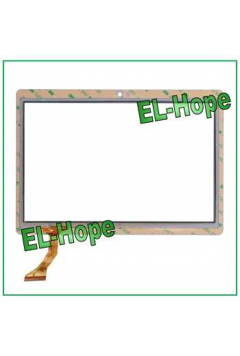 TOUCH SCREEN VETRO LAMZIEN FLAT CX-1096A1-FPC276-V02 10.1" BIADESIVO BIANCO