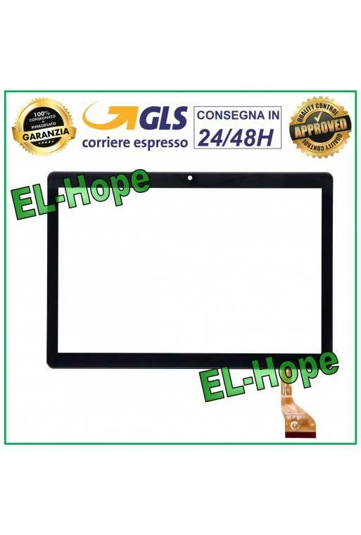 TOUCH SCREEN VETRO YESTEL X7 FLAT FLEX CODE HZYCTP-102044 10.1" BIADESIVO NERO TOUCH SCREEN VETRO YESTEL X7 FLAT FLEX CODE HZYCTP-102044 10.1" BIADESIVO NERO