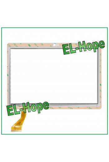 TOUCH SCREEN VETRO PHABLET FLAT CODE KINGVINA-PG1026-FPC 10.1" BIADESIVO BIANCO