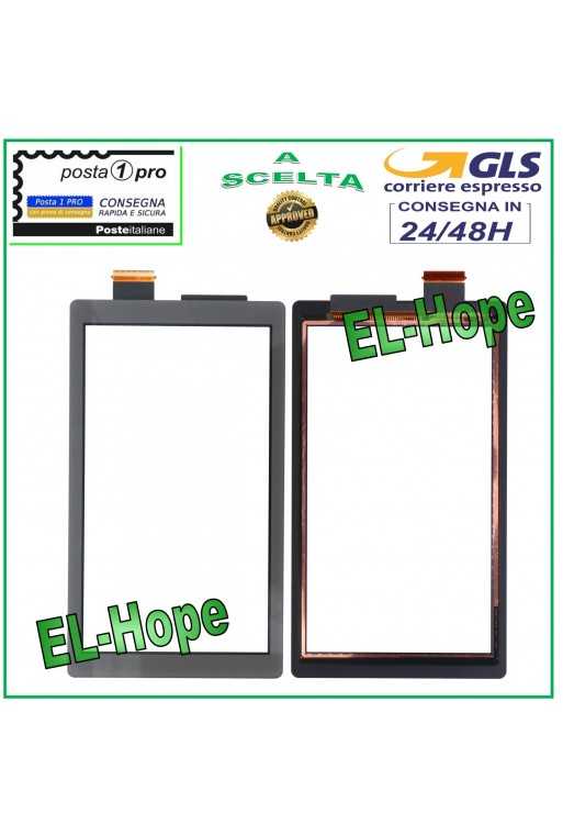 TOUCH SCREEN VETRO PER NINTENDO SWITCH LITE GAME PAD DIGITIZER VETRINO GRIGIO TOUCH SCREEN VETRO PER NINTENDO SWITCH LITE GAME PAD DIGITIZER VETRINO GRIGIO