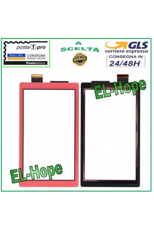 TOUCH SCREEN VETRO PER NINTENDO SWITCH LITE GAME PAD DIGITIZER VETRINO ROSA PINK TOUCH SCREEN VETRO PER NINTENDO SWITCH LITE GAME PAD DIGITIZER VETRINO ROSA PINK