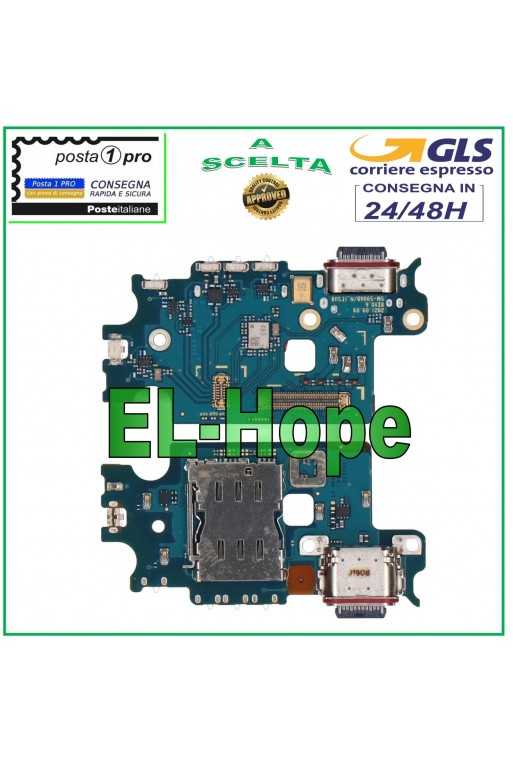 CONNETTORE RICARICA SAMSUNG GALAXY S22+ PLUS SM-S906 + MICROFONO DOCK DI CARICA CONNETTORE RICARICA SAMSUNG GALAXY S22+ PLUS SM-S906 + MICROFONO DOCK DI CARICA