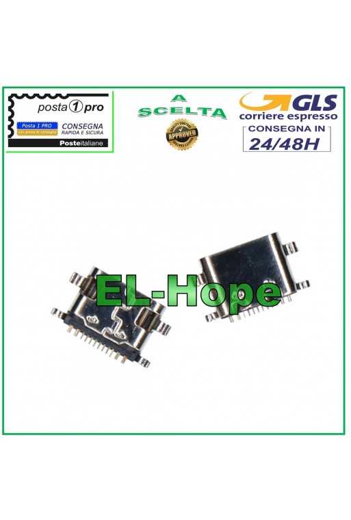 CONNETTORE RICARICA MEDIACOM SMARTPAD IYO 10 M-SP1DY / X10 M-SP1X10 TYPE C 12PIN