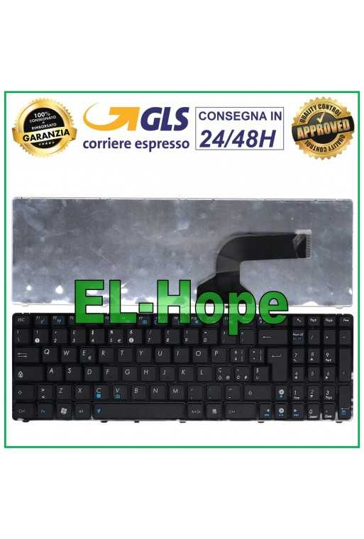 TASTIERA ITALIANA NOTEBOOK ASUS G60 G52 U50 UX50 X61 G60J G60V G60JX G60VX NERA TASTIERA ITALIANA NOTEBOOK ASUS G60 G52 U50 UX50 X61 G60J G60V G60JX G60VX NERA