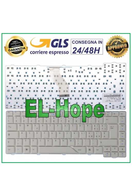 TASTIERA ITALIANA PER NOTEBOOK ACER 5920 5720 6935 4930 4520 4710 BIANCA TASTIERA ITALIANA PER NOTEBOOK ACER 5920 5720 6935 4930 4520 4710 BIANCA