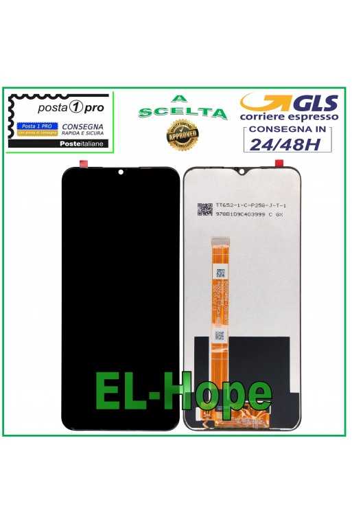 DISPLAY LCD PER OPPO A8 A11 A11X PCHT00 PCHM00 TOUCH SCREEN VETRO SCHERMO