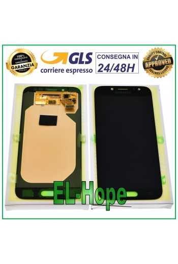 DISPLAY LCD ORIGINALE SAMSUNG GALAXY J7 2017 SM J730F TOUCH SCREEN VETRO NERO