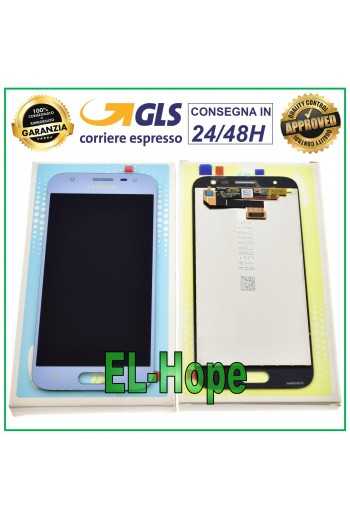 DISPLAY LCD ORIGINALE SAMSUNG GALAXY J3 2017 J330 SM-J330FN TOUCH SCREEN SILVER