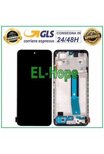 DISPLAY LCD TFT + FRAME PER XIAOMI REDMI NOTE 11 4G 2201117TG TOUCH SCREEN VETRO