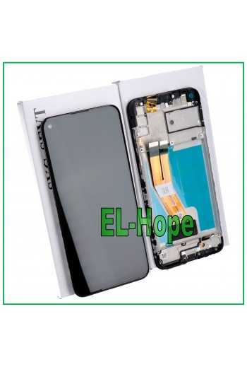 DISPLAY LCD ORIGINALE + FRAME SAMSUNG GALAXY A11 SM-A115F A115 TOUCH SCREEN NERO