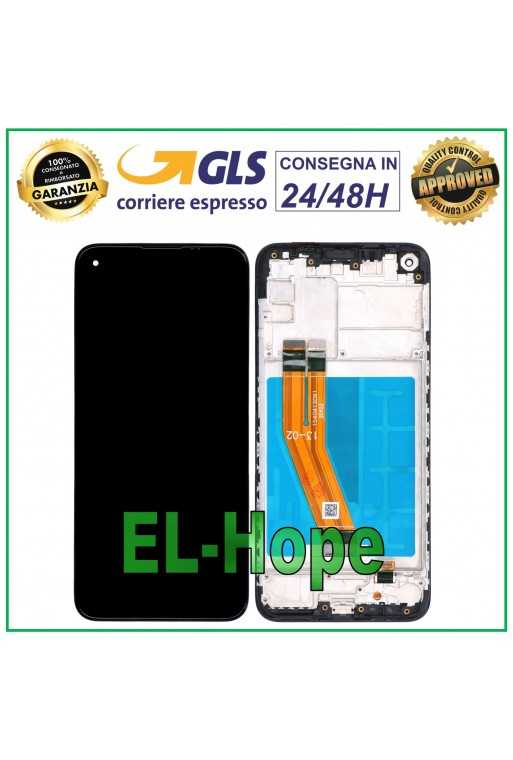 DISPLAY TOUCH LCD + FRAME PER SAMSUNG GALAXY A11 SM-A115 / M11 SM-M115 SCHERMO DISPLAY TOUCH LCD + FRAME PER SAMSUNG GALAXY A11 SM-A115 / M11 SM-M115 SCHERMO