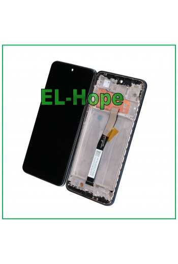 DISPLAY TOUCH LCD FRAME PER XIAOMI REDMI NOTE 9 PRO /9 PRO MAX / 9S M2003J6 NERO