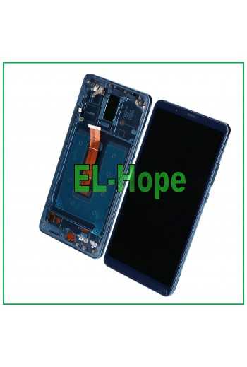 DISPLAY OLED FRAME PER HUAWEI MATE 10 PRO BLA-L09 L29 TOUCH VETRO SCHERMO BLU