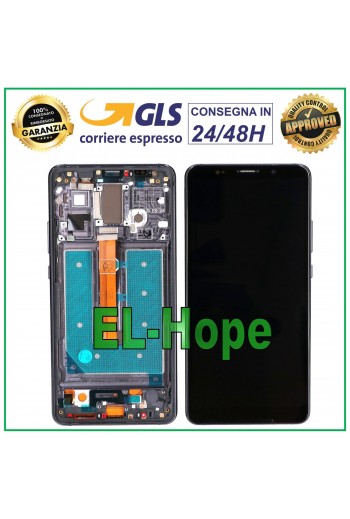 DISPLAY LCD OLED + FRAME HUAWEI MATE 10 PRO BLA-L09 L29 TOUCH VETRO SCHERMO NERO