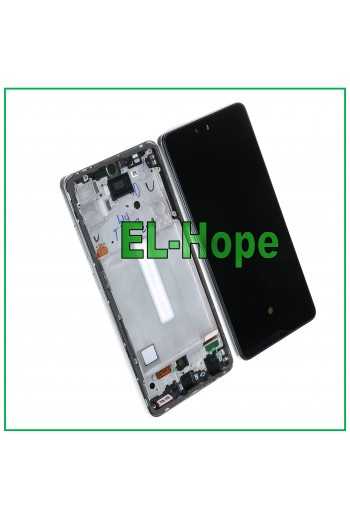 DISPLAY LCD OLED x SAMSUNG GALAXY A52 5G 2021 SM-A525F A526B TOUCH FRAME BIANCO