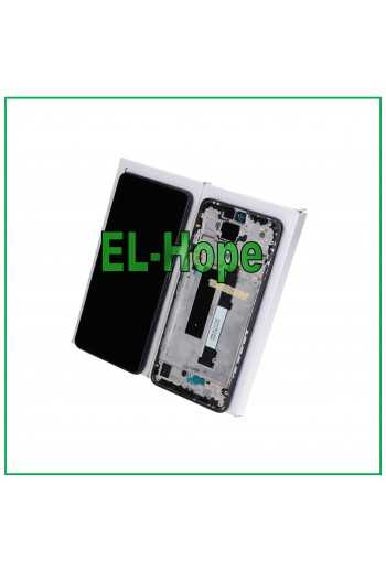 DISPLAY LCD TOUCH SCREEN ORIGINALE XIAOMI REDMI NOTE 9 PRO 5G 2020 FRAME BLU