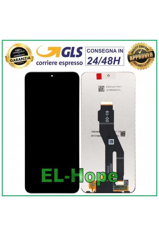 DISPLAY LCD PER HONOR X8A CRT-LX1 LX2 TOUCH SCREEN MONITOR SCHERMO VETRO NERO DISPLAY LCD PER HONOR X8A CRT-LX1 LX2 TOUCH SCREEN MONITOR SCHERMO VETRO NERO