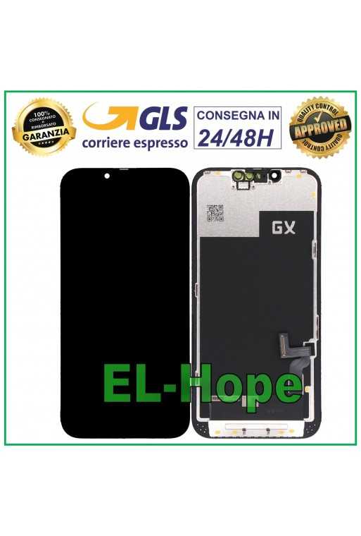 DISPLAY LCD HARD OLED PER APPLE IPHONE 13 TOUCH SCREEN VETRO GX ORIGINALE DISPLAY LCD HARD OLED PER APPLE IPHONE 13 TOUCH SCREEN VETRO GX ORIGINALE