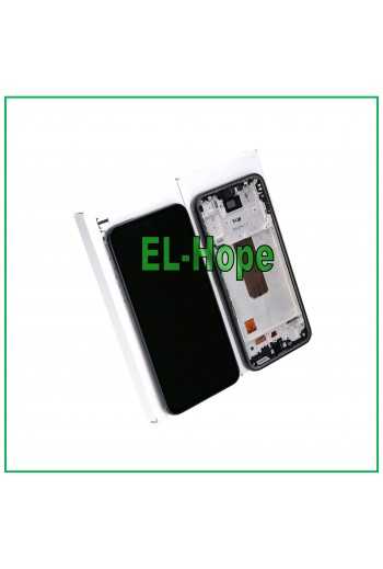 DISPLAY LCD TOUCH ORIGINALE 100% SAMSUNG GALAXY A54 5G 2023 SM-A546 FRAME NERO