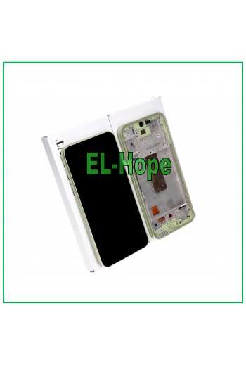 DISPLAY LCD TOUCH ORIGINALE 100% SAMSUNG GALAXY A54 5G 2023 SM-A546 FRAME VERDE