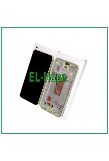 DISPLAY LCD TOUCH ORIGINALE 100% SAMSUNG GALAXY A54 5G 2023 SM-A546 FRAME VERDE