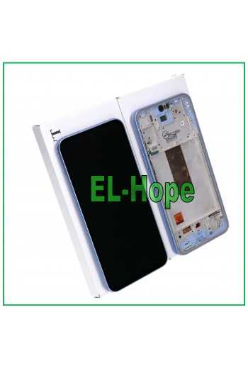 DISPLAY LCD TOUCH ORIGINALE 100% SAMSUNG GALAXY A54 5G 2023 SM-A546 FRAME VIOLA