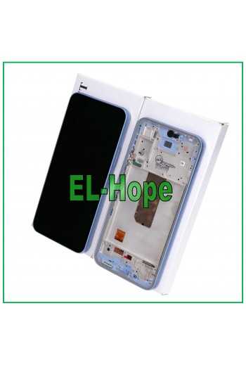 DISPLAY LCD TOUCH ORIGINALE 100% SAMSUNG GALAXY A54 5G 2023 SM-A546 FRAME VIOLA