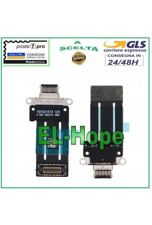 CONNETTORE RICARICA IPAD PRO 12.9 2021 5gen A2379 A2461 A2462 CARICA FLAT NERO CONNETTORE RICARICA IPAD PRO 12.9 2021 5gen A2379 A2461 A2462 CARICA FLAT NERO