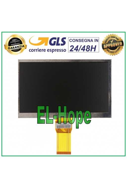 DISPLAY LCD TABLET MEDIACOM M-MP706I SMARTPAD 706i ORIGINALE SCHERMO MONITOR 7,0 DISPLAY LCD TABLET MEDIACOM M-MP706I SMARTPAD 706i ORIGINALE SCHERMO MONITOR 7,0
