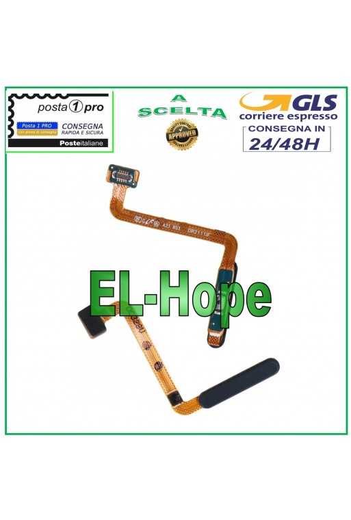 FLAT FLEX TASTO FINGERPRINT SENSORE IMPRONTA SAMSUNG GALAXY A23 4G SM-A235 NERO FLAT FLEX TASTO FINGERPRINT SENSORE IMPRONTA SAMSUNG GALAXY A23 4G SM-A235 NERO