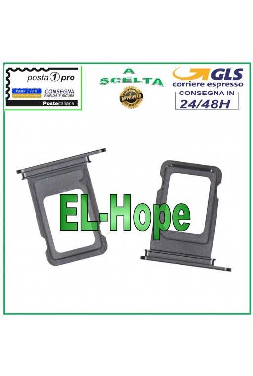 SLOT CARRELLO VANO PORTA SIM CARD ALLOGGIO SCHEDA APPLE IPHONE 12 PRO MAX NERO SLOT CARRELLO VANO PORTA SIM CARD ALLOGGIO SCHEDA APPLE IPHONE 12 PRO MAX NERO