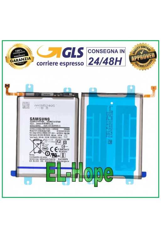 BATTERIA ORIGINALE SERVICE SAMSUNG GALAXY M12 SM-M127 EB-BA217ABY 4900 mAh