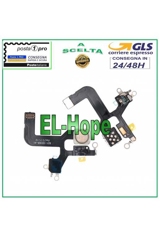 FLAT FLEX FLASH + MICROFONO PER APPLE IPHONE 12 A2172 A2402 A2403 A2404 FLAT FLEX FLASH + MICROFONO PER APPLE IPHONE 12 A2172 A2402 A2403 A2404