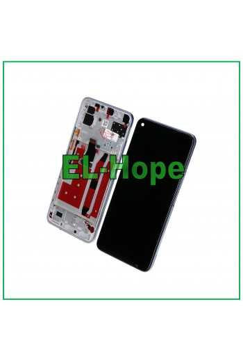 DISPLAY FRAME TOUCH SCREEN PER HUAWEI NOVA 7 SE CDY-AN00 SCHERMO VETRO SILVER