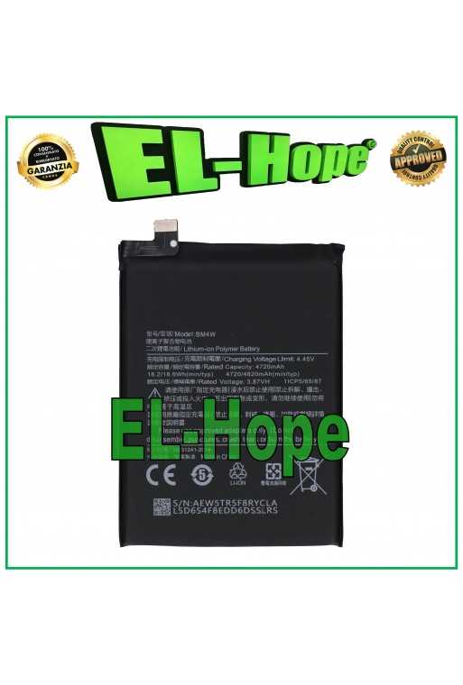 BATTERIA BM4W PER XIAOMI Mi 10T LITE 5G M2007J17G 4820 mAh PARI ORIGINALE