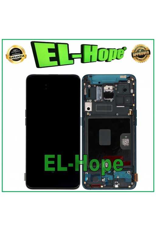DISPLAY LCD OLED + FRAME PER OPPO RENO 4G CPH1917 TOUCH SCREEN GREEN VERDE 