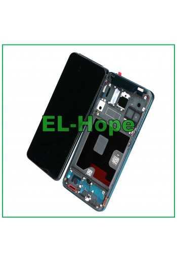 DISPLAY LCD OLED + FRAME PER OPPO RENO 4G CPH1917 TOUCH SCREEN GREEN VERDE 