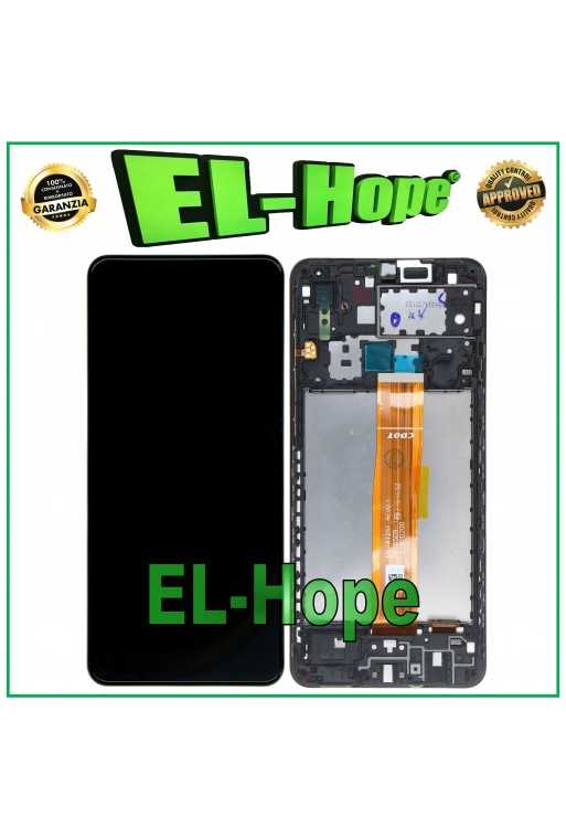 DISPLAY LCD FRAME PER SAMSUNG GALAXY A02 2021 SM-A022 TOUCH SCREEN VETRO SCHERMO