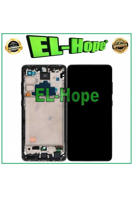 DISPLAY TFT + FRAME PER SAMSUNG GALAXY A72 SM A725 A726 TOUCH VETRO SCHERMO NERO DISPLAY TFT + FRAME PER SAMSUNG GALAXY A72 SM A725 A726 TOUCH VETRO SCHERMO NERO