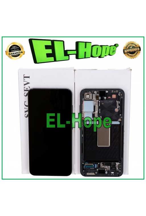 DISPLAY LCD FRAME ORIGINALE SAMSUNG GALAXY S23 5G 2023 SM-S911 TOUCH SCREEN NERO DISPLAY LCD FRAME ORIGINALE SAMSUNG GALAXY S23 5G 2023 SM-S911 TOUCH SCREEN NERO