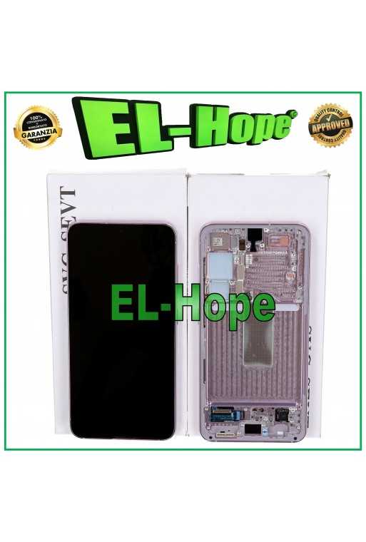 DISPLAY TOUCH LCD ORIGINALE SAMSUNG GALAXY S23 2023 SM-S911 LAVENDER LIGHT PINK DISPLAY TOUCH LCD ORIGINALE SAMSUNG GALAXY S23 2023 SM-S911 LAVENDER LIGHT PINK