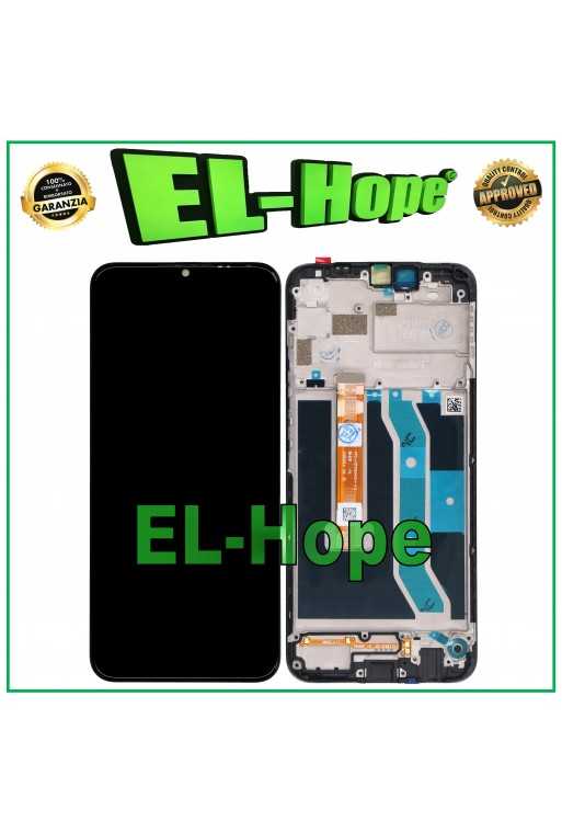 DISPLAY LCD + FRAME PER OPPO REALME NARZO 20 RMX2193 TOUCH SCREEN VETRO SCHERMO DISPLAY LCD + FRAME PER OPPO REALME NARZO 20 RMX2193 TOUCH SCREEN VETRO SCHERMO