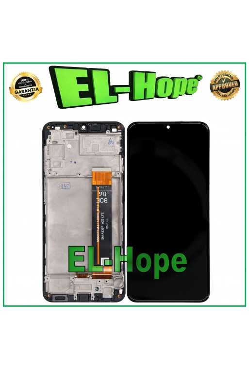 DISPLAY LCD FRAME PER SAMSUNG GALAXY A23 4G 2022 SM-A235 VETRO TOUCH FLAT BOE B6 DISPLAY LCD FRAME PER SAMSUNG GALAXY A23 4G 2022 SM-A235 VETRO TOUCH FLAT BOE B6
