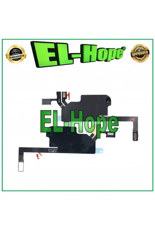 FLAT FLEX SENSORE PROSSIMITA' MICROFONO PER APPLE IPHONE 13 PRO MAX NO FACE ID FLAT FLEX SENSORE PROSSIMITA' MICROFONO PER APPLE IPHONE 13 PRO MAX NO FACE ID