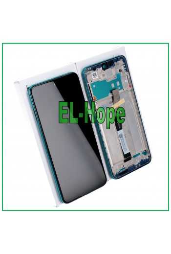 DISPLAY LCD + TOUCH ORIGINALE XIAOMI POCO M2 PRO MZB9623IN M2003J6CI FRAME BLU